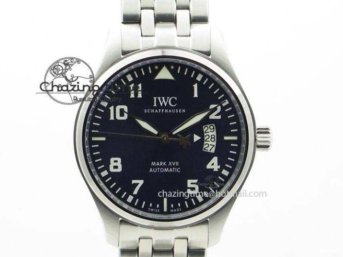 MIROTIME 0118 Pilot Black Ace BLSF 1:1 Best Edition White Lume Dial on Black Nylon Strap MIYOTA OnTrend 7021